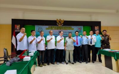 Penandatanganan Nota Kesepasaham Antara PT Tunggang Parangan (Perseroda) dengan Kejaksaan Kutai Kartanegara