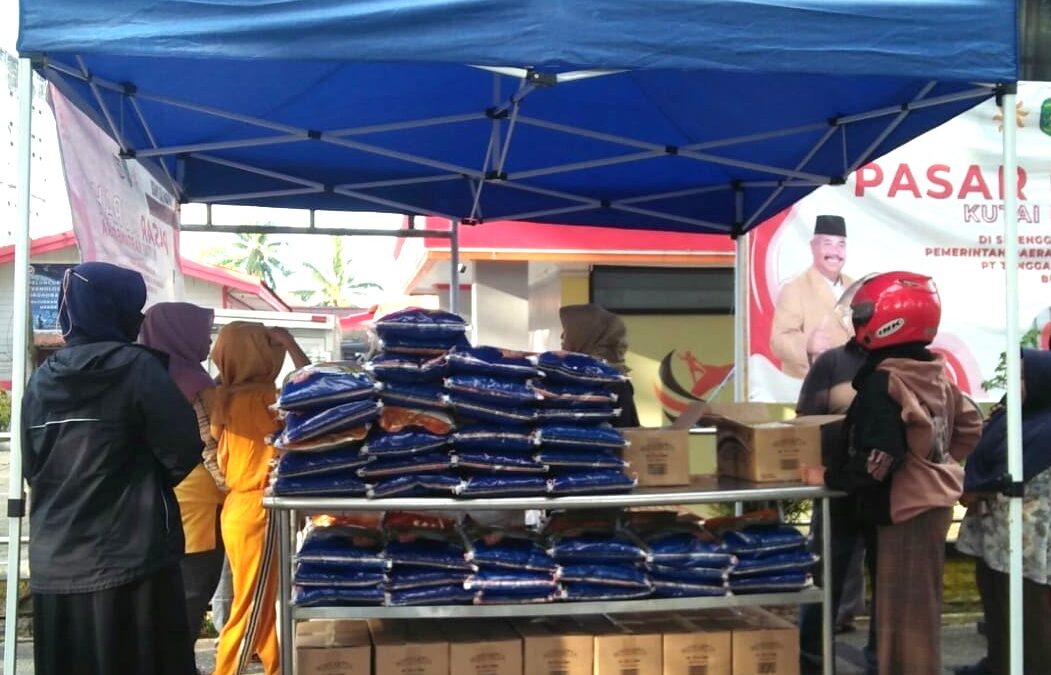 PT Tunggang Parangan (Perseroda) Menjadi Salah Satu Titik Lokasi Operasi Pasar Murah