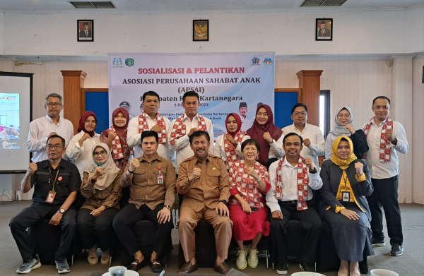 PT Tunggang Parangan turut menjadi bagian dari Pengurus Asosiasi Perusahaan Sahabat Anak Indonesia (AP­SAI) Kabupaten Kutai Kar­tanegara (Kukar) periode 2023-2028