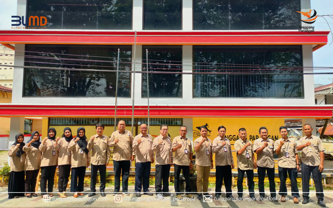 PT Tunggang Parangan Kutai Kartanegara (Perseroda) Meraih Predikat “Sehat” dari BPKP Kalimantan Timur.