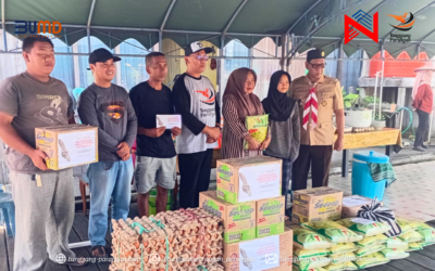 PT Tunggang Parangan (Perseroda) dan PT Herlin Nusantara Jaya (BUP) Salurkan Bantuan Kemanusiaan Bagi Korban Kebakaran di Kecamatan Muara Wis.