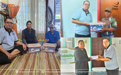 Tunggang Parangan (Perseroda) Salurkan Bantuan Sosial Kepada Motoris dan Imam Langgar Sabillul Mutaqin di Kota Bangun dalam Rangka Menyambut Idul Fitri 1447 H