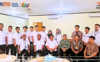 PT Tunggang Parangan (Perseroda) Terima Kunjungan Kerja PD Pelabuhan Barito Kuala Mandiri dan PT Pelabuhan Barito Kuala Mandiri