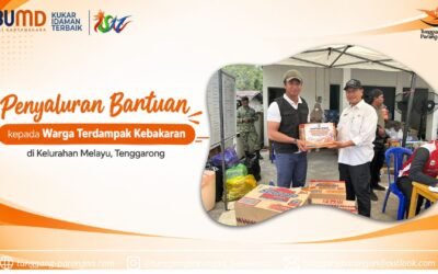 PT Tunggang Parangan (Perseroda) Salurkan Bantuan bagi Warga Terdampak Kebakaran di Kelurahan Melayu